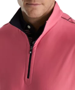 Footjoy Vest Brushed Back Quarter-Zip 8 Footjoy Vest Brushed Back Quarter-Zip -Golf Sales Store footjoy quarter zip brushed back vest watermelon 03 65959.1673904966