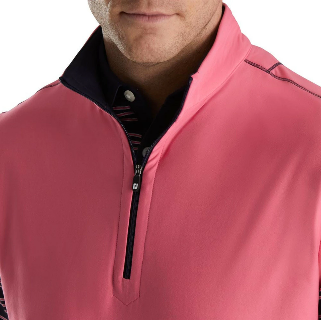 Footjoy Vest Brushed Back Quarter-Zip 5 Footjoy Vest Brushed Back Quarter-Zip - Image 3