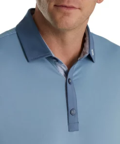 Footjoy Lisle Logo Polo Fj Spiral Print Solid Trim Self Collar 8 Footjoy Lisle Logo Polo Fj Spiral Print Solid Trim Self Collar -Golf Sales Store footjoy solid spiral print trim lisle self collar polo fj logo 03 76996.1676577831