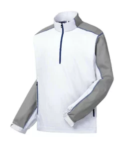 FootJoy Sport Windshirt -Golf Sales Store footjoy sport windshirt white grey royal 01 70111.1646236671