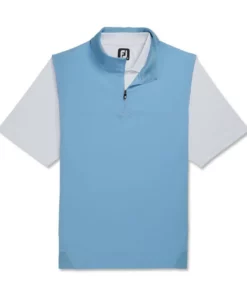 Footjoy Vest Woven Knit Accent Stretch -Golf Sales Store footjoy stetch woven vest with knit accents dusk blue 04 20236.1673899702