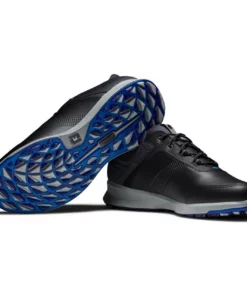 FootJoy Men's Stratos Golf Shoes -Golf Sales Store footjoy stratos golf shoes black blue jay 06 61552.1671653340