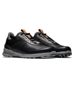 Footjoy Men' Shoe Strato Golf Style Previous Season -Golf Sales Store footjoy stratos golf shoes black gray 05 94355.1657651873