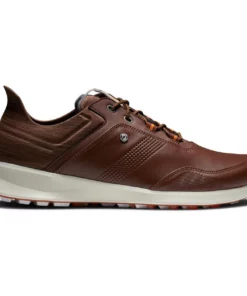 FootJoy Men's Stratos Golf Shoes -Golf Sales Store footjoy stratos golf shoes cognac brown 01 14501.1671654049