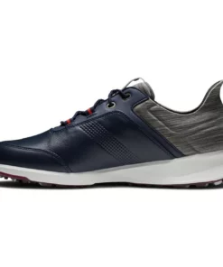 FootJoy Men's Stratos Golf Shoes -Golf Sales Store footjoy stratos golf shoes navy grey 02 15887.1671652298