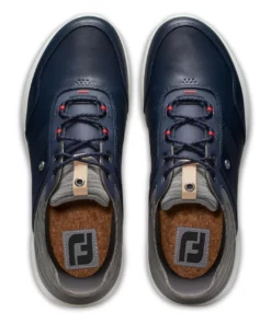 FootJoy Men's Stratos Golf Shoes -Golf Sales Store footjoy stratos golf shoes navy grey 03 08315.1671651341