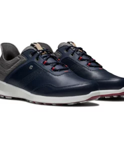 FootJoy Men's Stratos Golf Shoes -Golf Sales Store footjoy stratos golf shoes navy grey 05 44123.1671652847