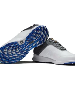 FootJoy Men's Stratos Golf Shoes -Golf Sales Store footjoy stratos golf shoes white charcoal 06 79842.1671654033