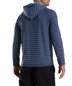 FootJoy Striped Hoodie -Golf Sales Store footjoy striped hoodie bluestone denim 02 19190.1673902576
