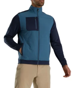 FootJoy ThermoSeries Hybrid Jacket -Golf Sales Store footjoy thermoseries hybrid jacket navy slate 01 15521.1663172178