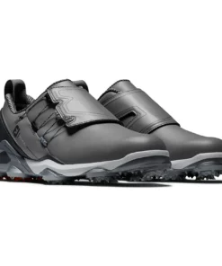 Footjoy Men' Shoe Tour Alpha Boa Golf -Golf Sales Store footjoy tour alpha boa golf shoes gray charcoal orange 05 76002.1651760816