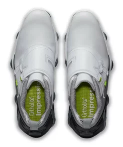 Footjoy Men' Shoe Tour Alpha Boa Golf -Golf Sales Store footjoy tour alpha boa golf shoes white gray charcoal 07 54324.1651760816