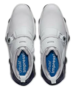 Footjoy Men' Shoe Tour Alpha Dual Boa Golf -Golf Sales Store footjoy tour alpha dual boa golf shoes white navy gray 03 46893.1642002992