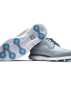 FootJoy Men's Traditions Golf Shoes 103 FootJoy Men's Traditions Golf Shoes -Golf Sales Store footjoy traditions golf shoes gray navy red 06 13581.1668608808