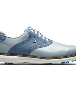 FootJoy Men's Traditions Golf Shoes 74 FootJoy Men's Traditions Golf Shoes -Golf Sales Store footjoy traditions golf shoes gray white blue 01 96244.1669393021