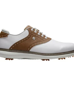 FootJoy Men's Traditions Golf Shoes 80 FootJoy Men's Traditions Golf Shoes -Golf Sales Store footjoy traditions golf shoes white brown gray 01 18490.1668608794