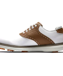 FootJoy Men's Traditions Golf Shoes 81 FootJoy Men's Traditions Golf Shoes -Golf Sales Store footjoy traditions golf shoes white brown gray 02 76759.1668608807