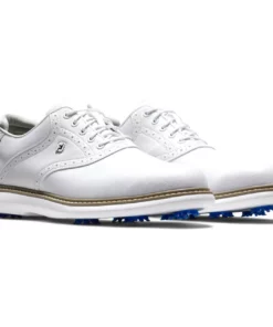FootJoy Men's Traditions Golf Shoes 73 FootJoy Men's Traditions Golf Shoes -Golf Sales Store footjoy traditions golf shoes white gray 05 57243.1668608819
