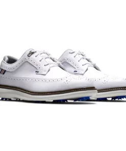 FootJoy Men's Traditions Golf Shoes 96 FootJoy Men's Traditions Golf Shoes -Golf Sales Store footjoy traditions golf shoes white gray navy 05 41462.1636977356