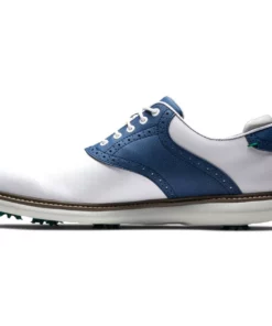 FootJoy Men's Traditions Golf Shoes 57 FootJoy Men's Traditions Golf Shoes -Golf Sales Store footjoy traditions golf shoes white navy gray 02 34422.1668608829