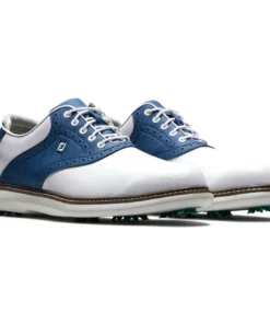 FootJoy Men's Traditions Golf Shoes 60 FootJoy Men's Traditions Golf Shoes -Golf Sales Store footjoy traditions golf shoes white navy gray 05 15128.1668608812