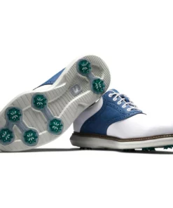 FootJoy Men's Traditions Golf Shoes 61 FootJoy Men's Traditions Golf Shoes -Golf Sales Store footjoy traditions golf shoes white navy gray 06 81956.1668608817