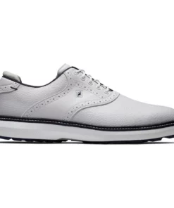 Footjoy Men' Shoe Golf Tradition Spikeles -Golf Sales Store footjoy traditions spikeless golf shoes white 01 77263.1678140730