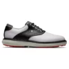 Footjoy Men' Shoe Golf Tradition Spikeles -Golf Sales Store footjoy traditions spikeless golf shoes white black 01 77413.1678140732