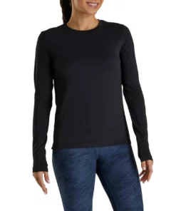 FootJoy Women's Base Layer 14 FootJoy Women's Base Layer -Golf Sales Store footjoy womens base layer black 01 26214.1673902001