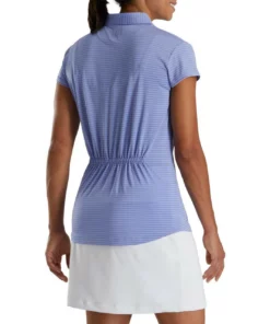 Footjoy Women' Cap Sleeve Polo Tonal Stripe -Golf Sales Store footjoy womens cap sleeve tonal stripe polo violet 02 81407.1673907046