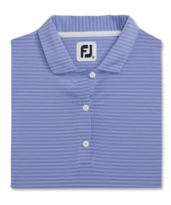 Footjoy Women' Cap Sleeve Polo Tonal Stripe -Golf Sales Store footjoy womens cap sleeve tonal stripe polo violet 04 67376.1673904291