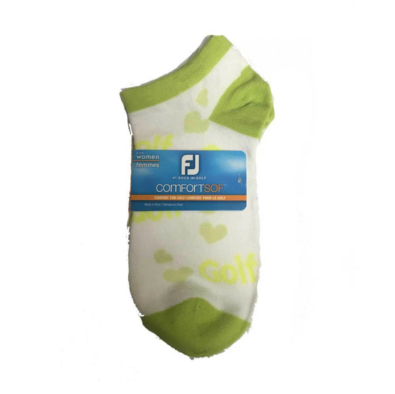 Footjoy Women' Sock Low Cut Heart Print Fashion 4 Footjoy Women' Sock Low Cut Heart Print Fashion - Image 2