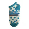Footjoy Comfortsof Women' Sock Polka Dot Print Low Cut Fashion -Golf Sales Store footjoy womens comfortsof low cut polka dot print fashion sock white light blue 01 76800.1671654816