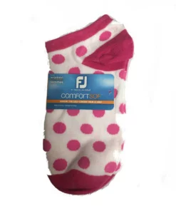 Footjoy Comfortsof Women' Sock Polka Dot Print Low Cut Fashion 11 Footjoy Comfortsof Women' Sock Polka Dot Print Low Cut Fashion -Golf Sales Store footjoy womens comfortsof low cut polka dot print fashion sock white pink 01 24309.1671654815