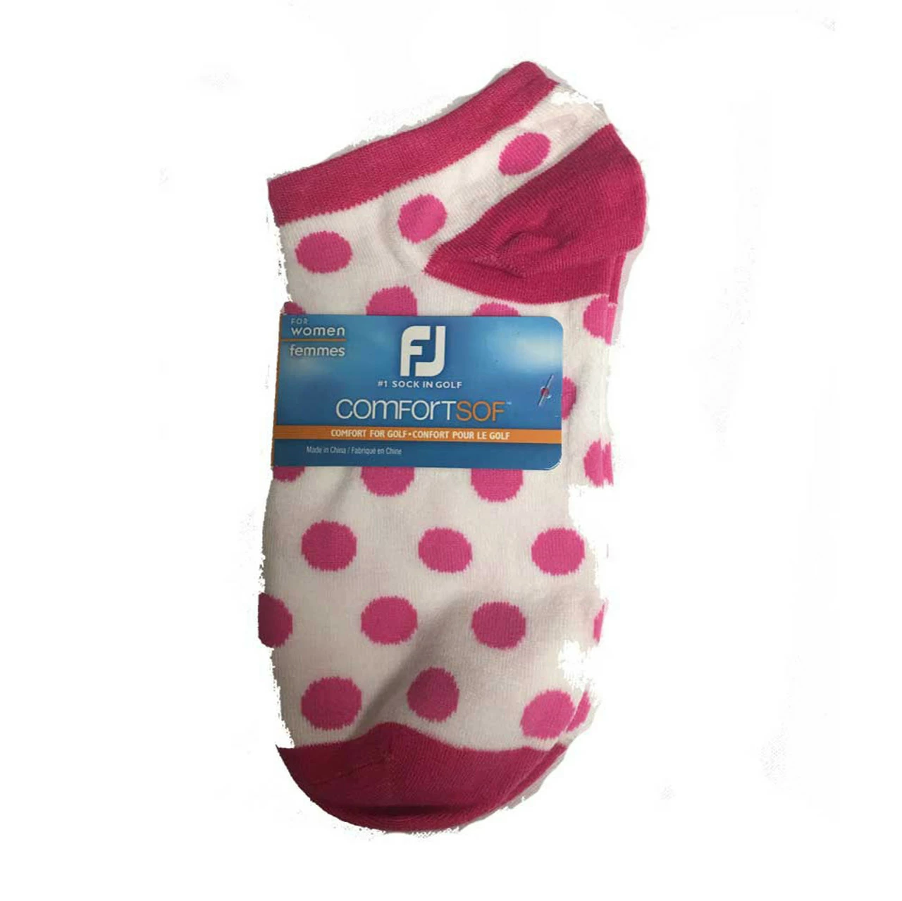 Footjoy Comfortsof Women' Sock Polka Dot Print Low Cut Fashion 6 Footjoy Comfortsof Women' Sock Polka Dot Print Low Cut Fashion - Image 4