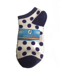 Footjoy Comfortsof Women' Sock Polka Dot Print Low Cut Fashion 12 Footjoy Comfortsof Women' Sock Polka Dot Print Low Cut Fashion -Golf Sales Store footjoy womens comfortsof low cut polka dot print fashion sock white purple 01 77250.1671654816