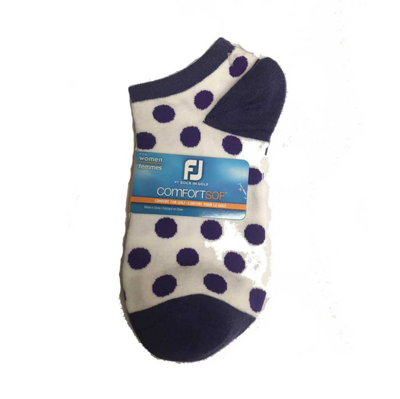 Footjoy Comfortsof Women' Sock Polka Dot Print Low Cut Fashion 7 Footjoy Comfortsof Women' Sock Polka Dot Print Low Cut Fashion - Image 5