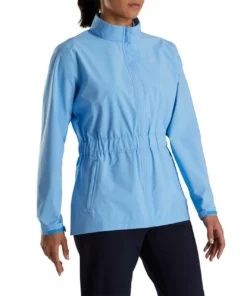 Footjoy Women' Rain Jacket Hydrolite -Golf Sales Store footjoy womens hydrolite rain jacket blue 02 19690.1673901624