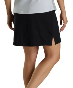 FootJoy Women's Knit Skort 20 FootJoy Women's Knit Skort -Golf Sales Store footjoy womens knit skort black 03 14393.1673904482