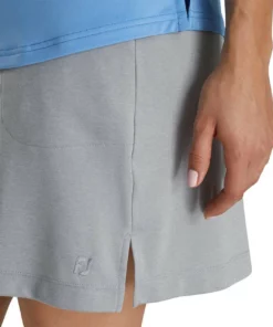 FootJoy Women's Knit Skort 29 FootJoy Women's Knit Skort -Golf Sales Store footjoy womens knit skort heather grey 04 20759.1673905006
