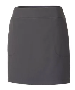 Footjoy Women' Skort Performance Knit -Golf Sales Store footjoy womens performance knit skort charcoal 01 88455.1637089853