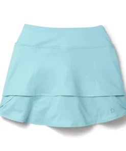 Footjoy Women' Skort Performance Layered 21 Footjoy Women' Skort Performance Layered -Golf Sales Store footjoy womens performance layered skort sky 01 05392.1676594682