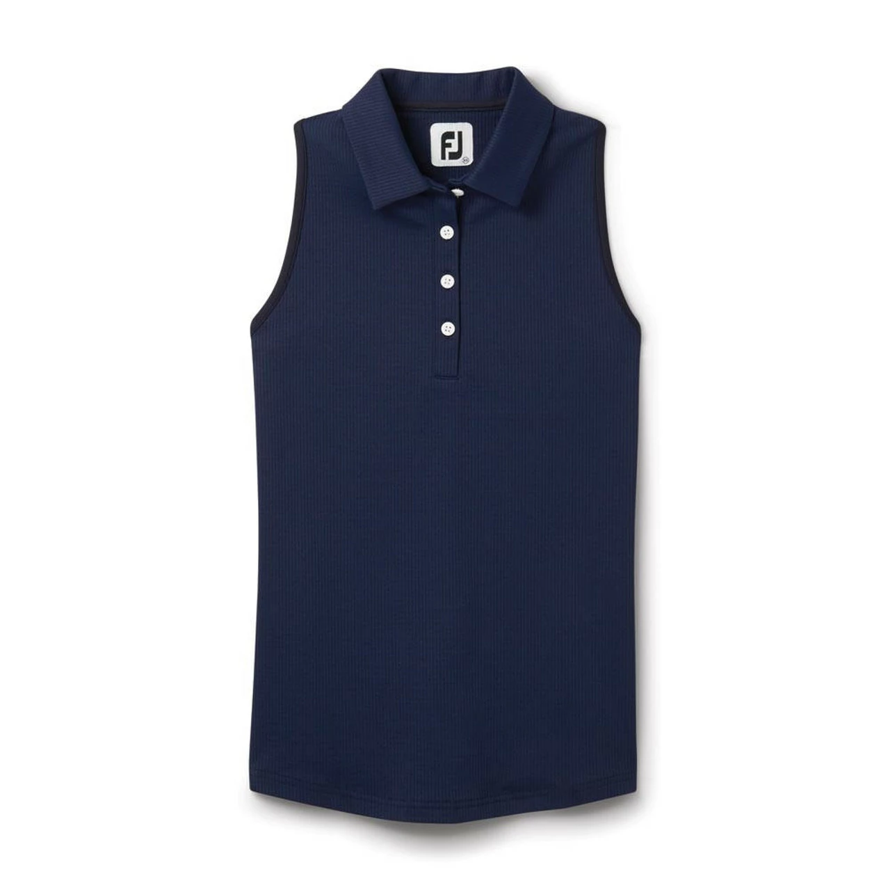 Footjoy Women' Polo Sleeveles Ribbed 4 Footjoy Women' Polo Sleeveles Ribbed - Image 2