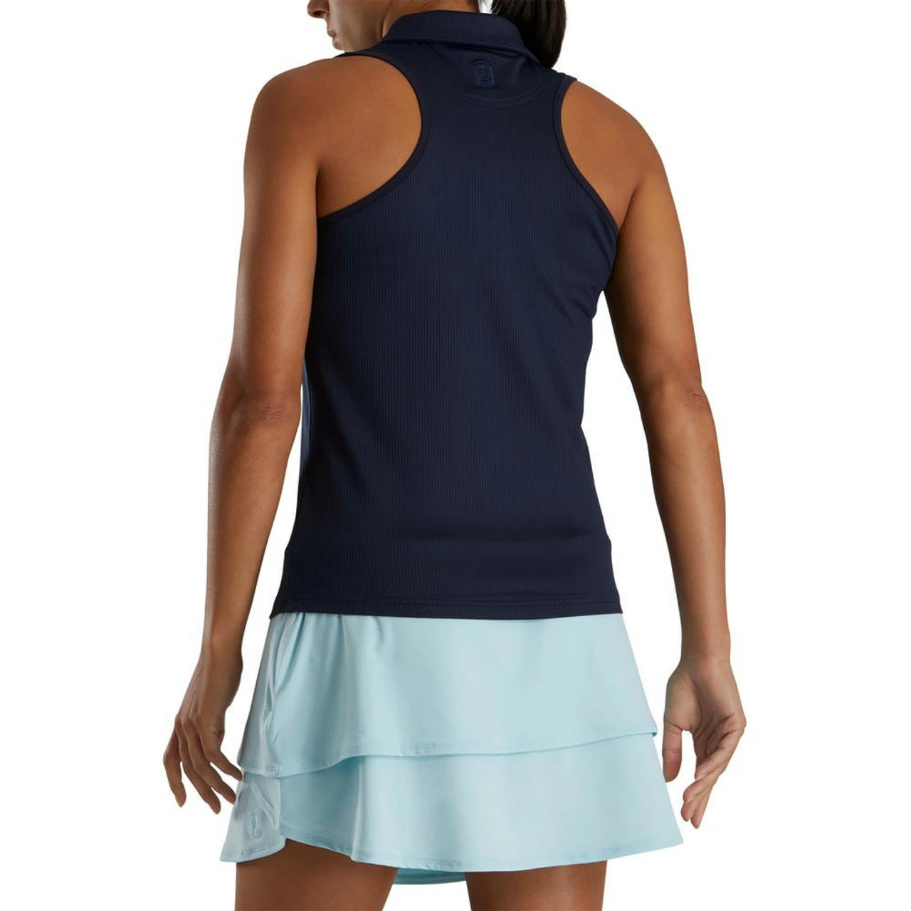 Footjoy Women' Polo Sleeveles Ribbed 7 Footjoy Women' Polo Sleeveles Ribbed - Image 5