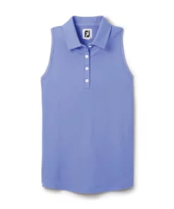 Footjoy Women' Polo Sleeveles Ribbed 27 Footjoy Women' Polo Sleeveles Ribbed -Golf Sales Store footjoy womens ribbed sleeveless polo violet 01 59834.1676591555