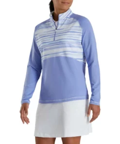 Footjoy Women' Watercolor Mid-Layer Half-Zip -Golf Sales Store footjoy womens watercolor half zip mid layer violet 02 39955.1676580726