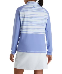 Footjoy Women' Watercolor Mid-Layer Half-Zip -Golf Sales Store footjoy womens watercolor half zip mid layer violet 03 62365.1676584499