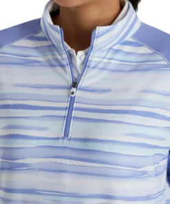 Footjoy Women' Watercolor Mid-Layer Half-Zip -Golf Sales Store footjoy womens watercolor half zip mid layer violet 04 75205.1676593730