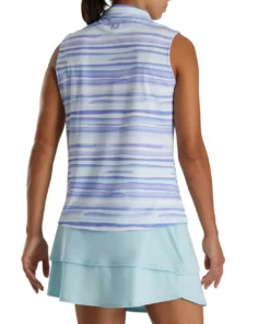 Footjoy Women' Watercolor Sleeveles Polo 15 Footjoy Women' Watercolor Sleeveles Polo -Golf Sales Store footjoy womens watercolor sleeveless polo violet 02 64912.1673900314