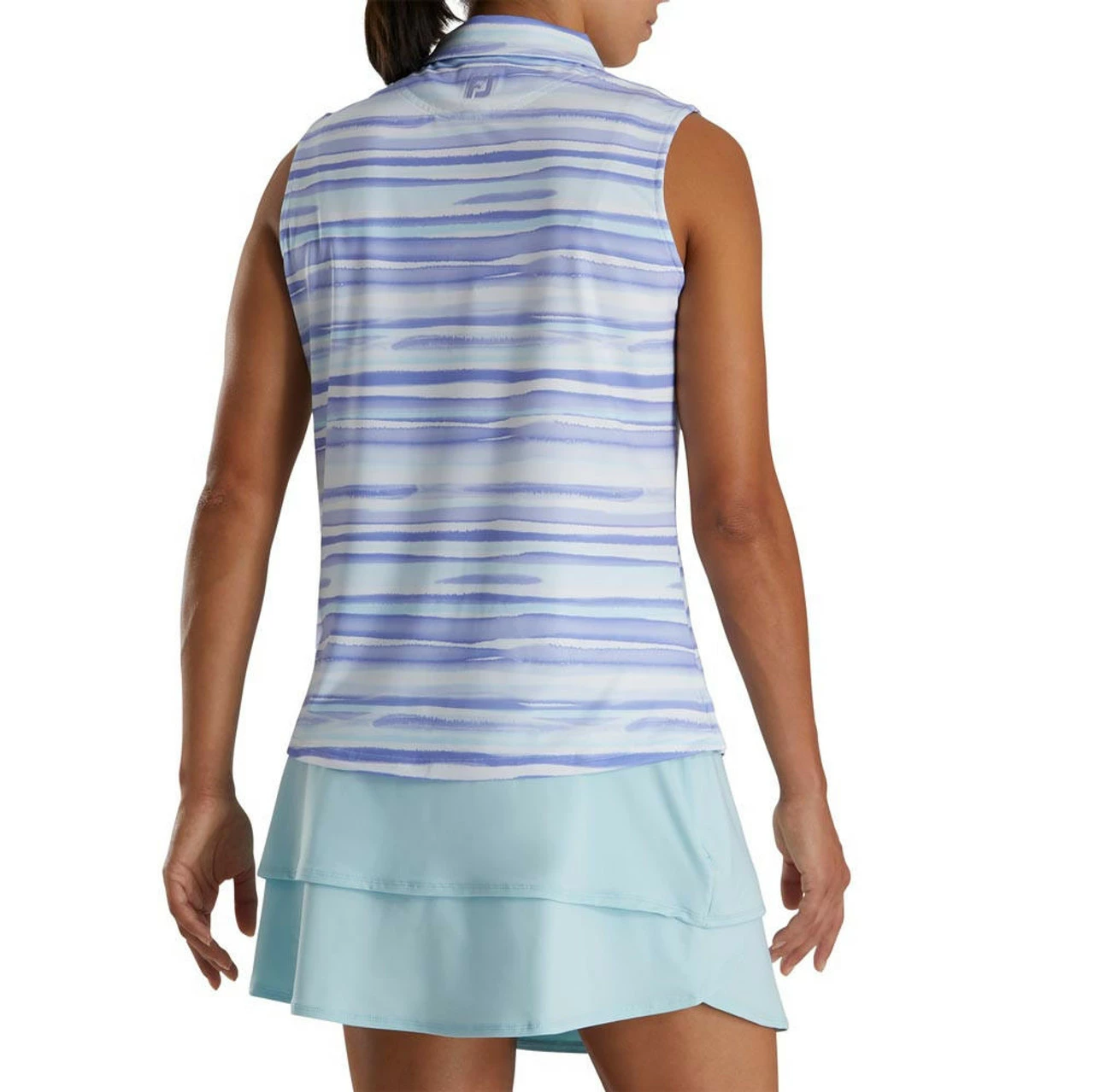 Footjoy Women' Watercolor Sleeveles Polo 8 Footjoy Women' Watercolor Sleeveles Polo - Image 6